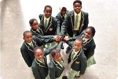 Student together wearing sport wear